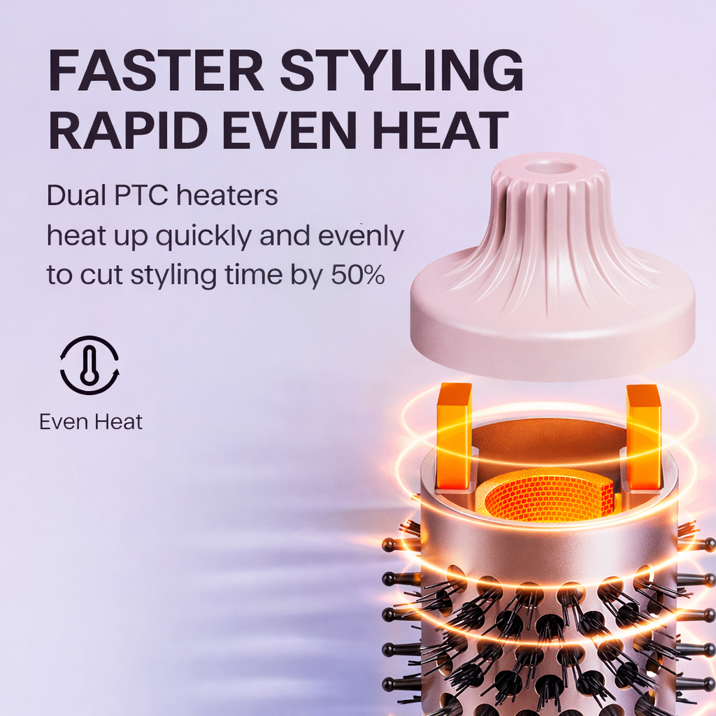 Thermal Blowout Brush - Fast Salon-Style Volume at Home